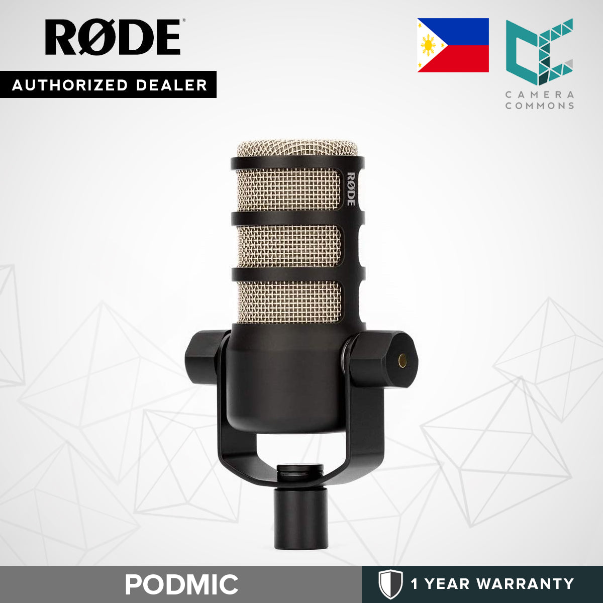 Rode PodMic Cardioid Dynamic Podcasting Microphone
