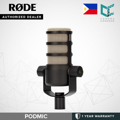 Rode PodMic Cardioid Dynamic Podcasting Microphone