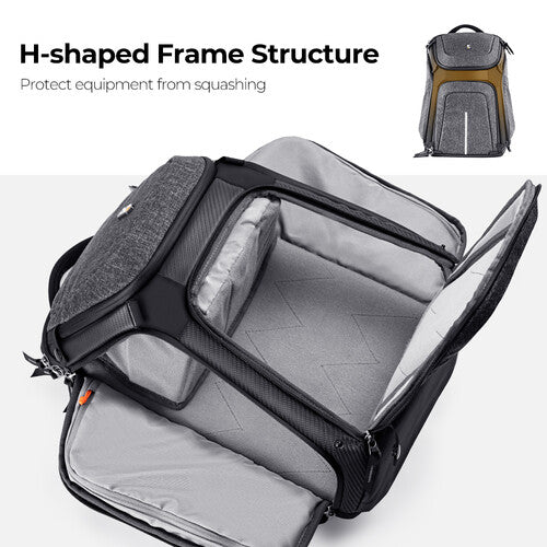 CLEARANCE K&F Concept KF13.105 Titan Professional Camera Backpack 25L Waterproof Bag 15.6" Laptop