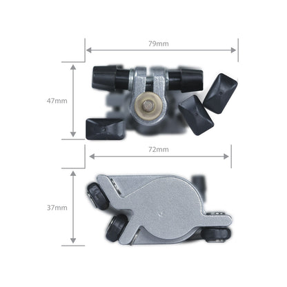 Phottix Padat Carbon 200 5-Section Carbon Fiber Aluminum Compact Light Stand 200cm 6.5 ft PH88216