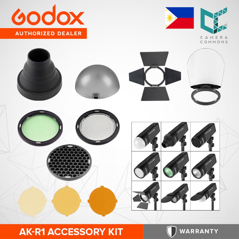 Godox AK-R1 Kit for Godox H200R Round Flash Head, AD200 Pocket Flash Accessories AKR1