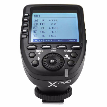 Godox XPro-C Version 1 / 2 TTL Wireless Flash Trigger for Canon Cameras XPRO X-PRO XPROII