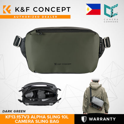 K&F Concept KF13.157V1 Alpha Sling Camera Bag Shoulder Bags 10L Photography KF13.157