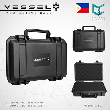 VESSEL VS2716 Portable Hard Case for Photography Equipment Tactical Instruments and other devices