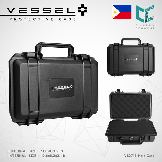 VESSEL VS2716 Portable Hard Case for Photography Equipment Tactical Instruments and other devices