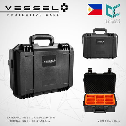 VESSEL VS200 Portable Hard Case for Photography, Equipment, Audio Instruments and other devices VS3321L