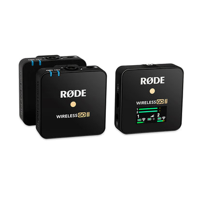 Rode Wireless GO II Single or Dual Channel 2-Person Compact Digital Wireless Microphone System