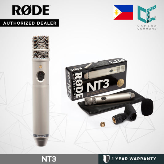 Rode NT3 3/4" Cardioid Condenser Microphone