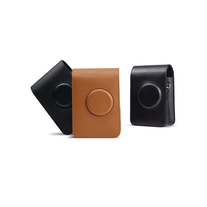 Leather Case Bag Cover Plain Colors for Fujifilm Instax Mini Evo Instant Film Camera