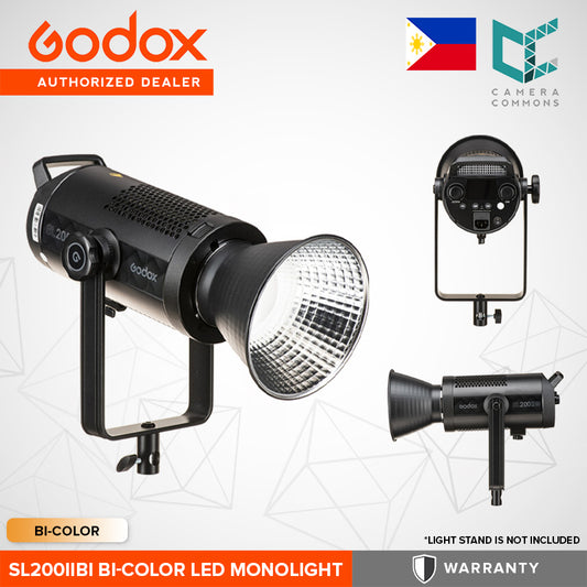 Godox SL200 II III Bi-Color LED Video Light Photography Videography Studio Lighting SL200IIBi SL200IIIBi
