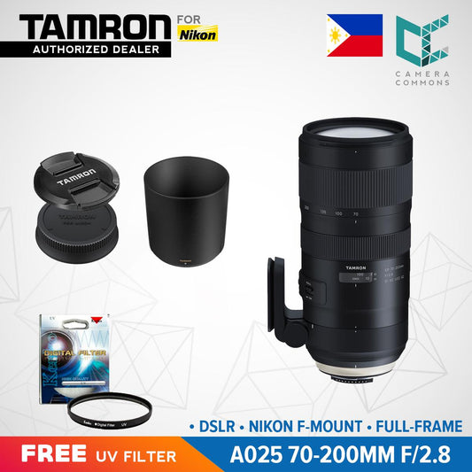 Tamron A025 SP 70-200mm f/2.8 Di VC USD G2 Lens for Nikon DSLR F Mount Full Frame