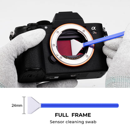 K&F Concept 1617 24mm Full Frame Sensor Cleaning Swab Kit for Camera Lenses