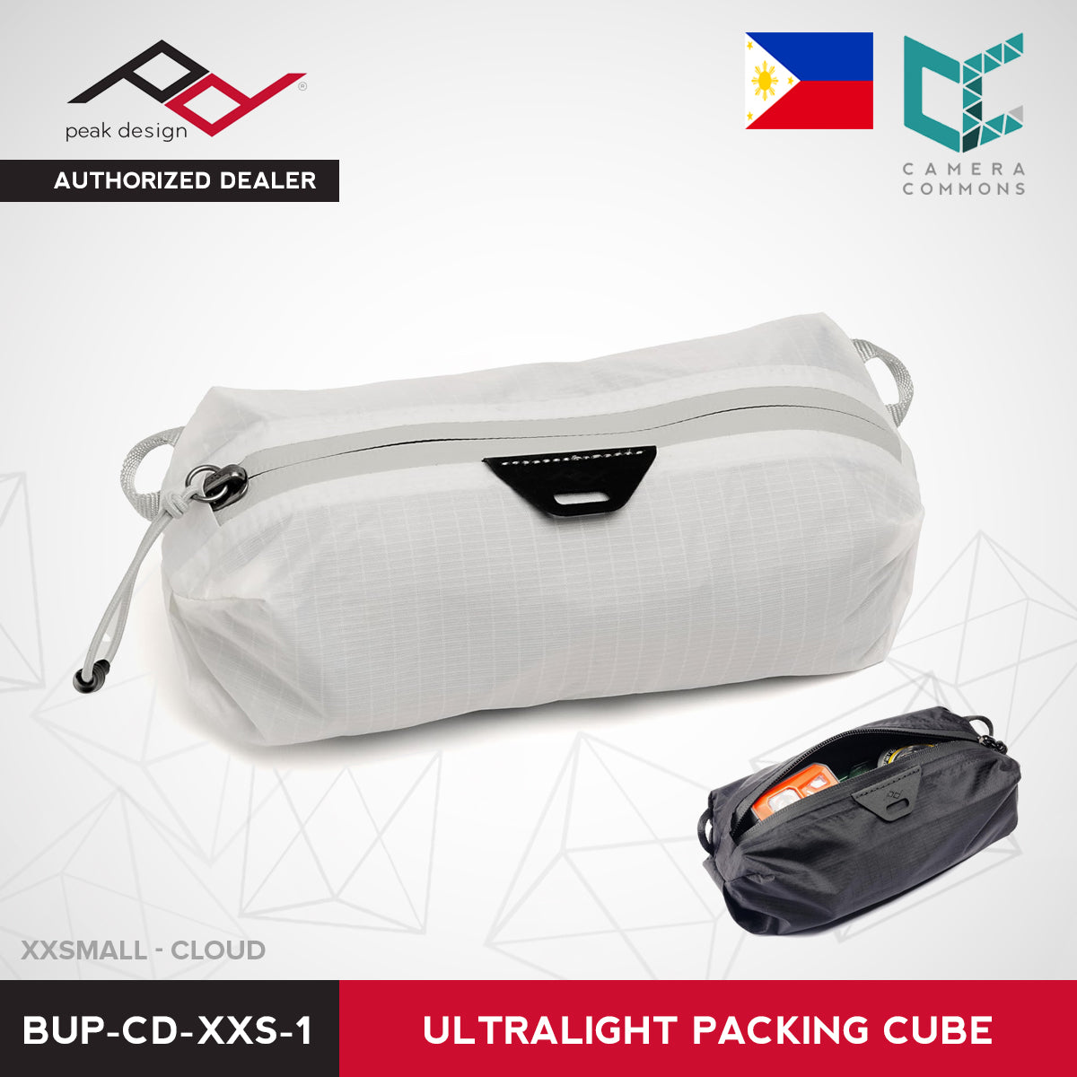 Peak Design Ultra Light Terra Shell 50D Packing Cube for Quick and Efficient Packing Travelling