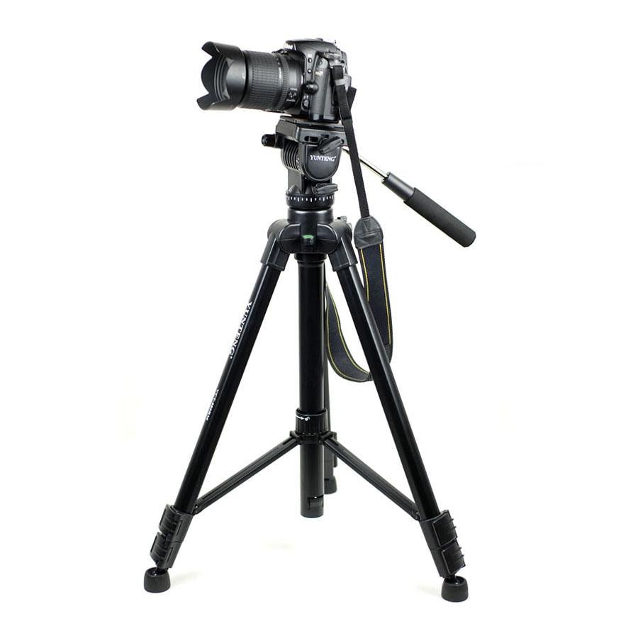 Yunteng VCT-880 Fluid Head Video Tripod for DSLR Mirrorless Photography Videography