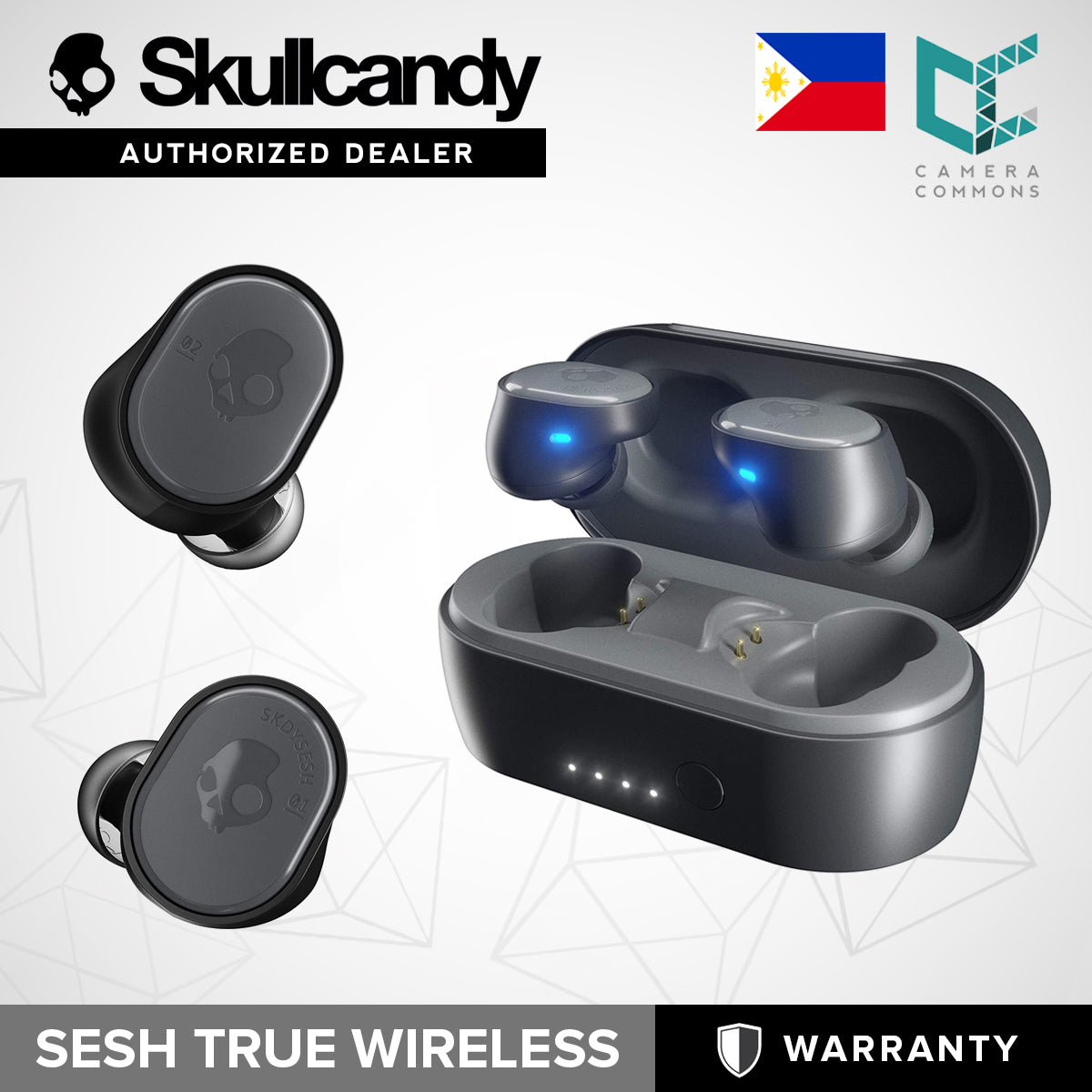 SkullCandy Sesh True Wireless In-Ear Earbuds Headphones Earphones Bluetooth