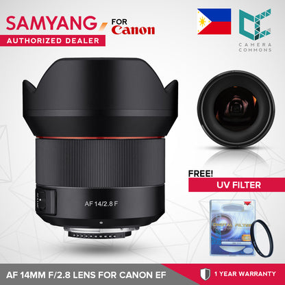 Samyang AF 14mm f/2.8 Lens for Canon EF