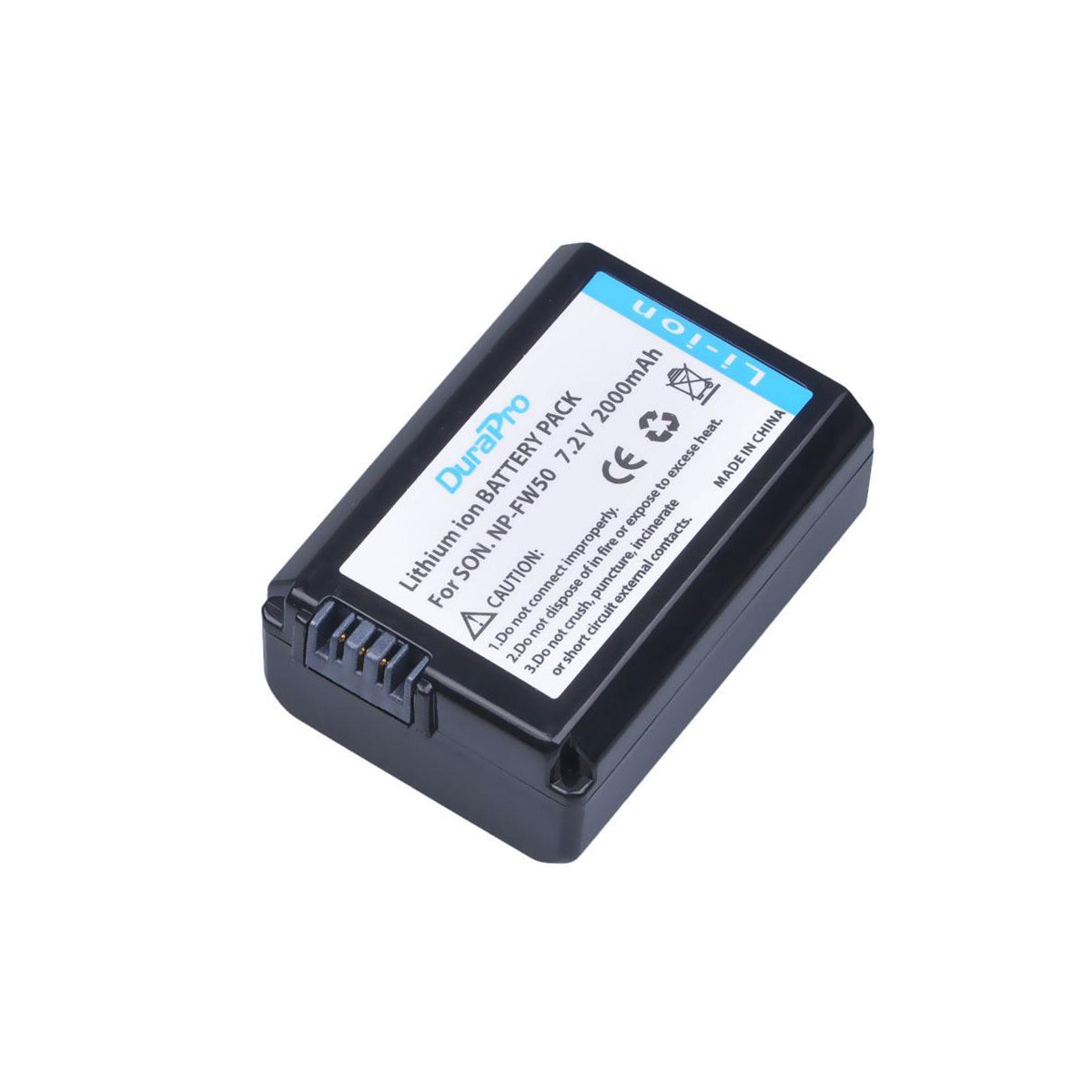 DuraPro NP-FW50 NPFW50 NP FW50 Battery for Sony Alpha A33 A35 A37 A55 SLT-A33 SLT-A35 SLT-A37 SLT-A37K SLT-A37M SLT-A55 SLT-A55V