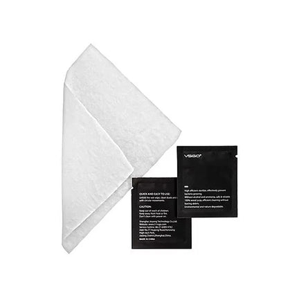 VSGO V-T01-E 60pcs Anti-Bacterial Screen Cleaning Wet Wipes for Smartphone Laptop Camera LCD Screen