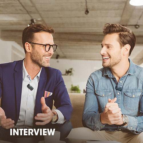 CLEARANCE Hollyland Lark M1 DUO 2-Person Wireless Microphone System 2.4 GHz Black Audio Equipment