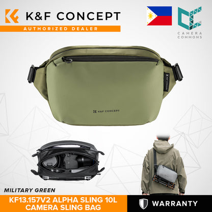 K&F Concept KF13.157V1 Alpha Sling Camera Bag Shoulder Bags 10L Photography KF13.157