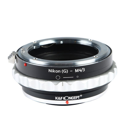 K&F Concept Nikon G/F/AI/AIS/D Lenses to M43 MFT Mount Camera Adapter NIKG-M43