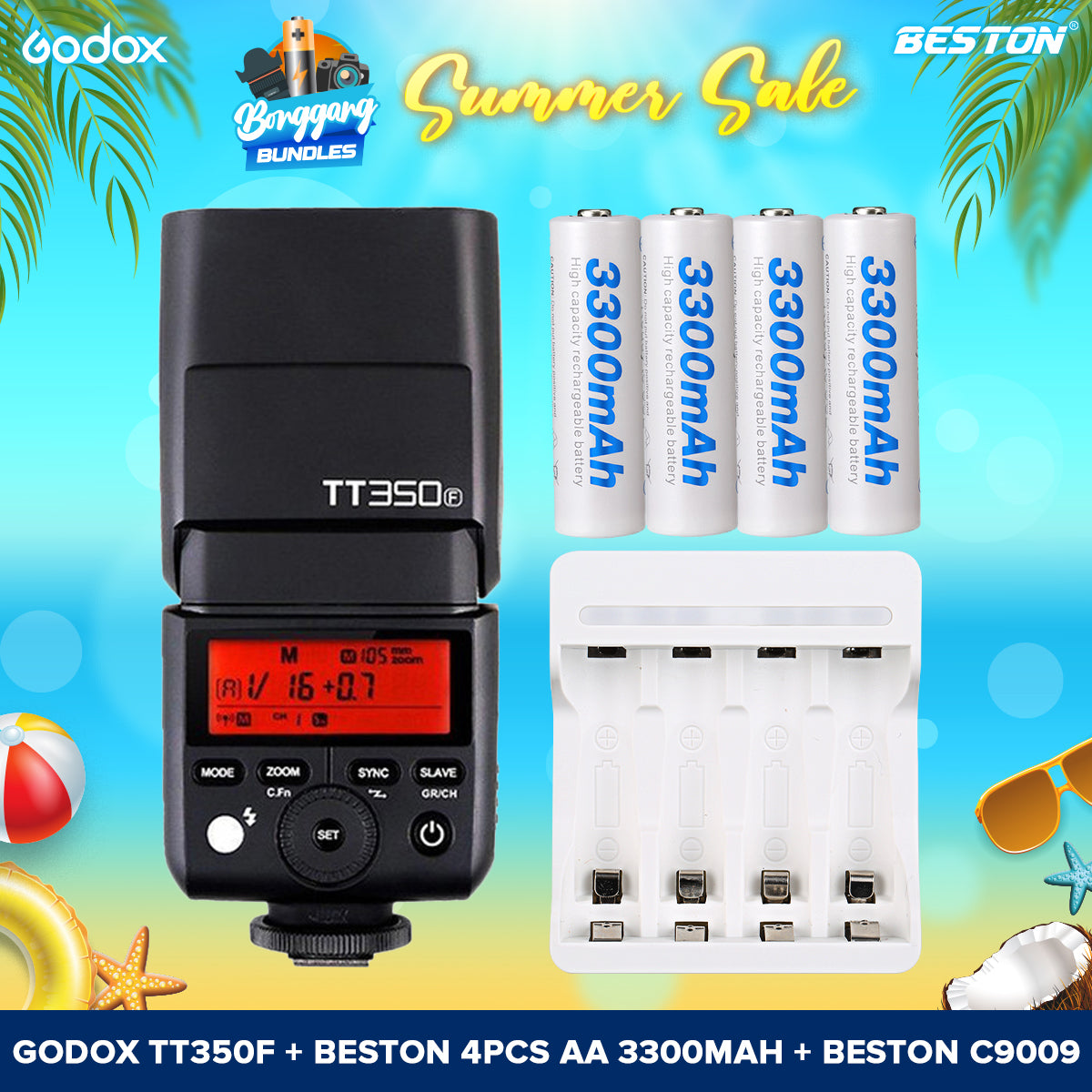 Godox TT350F Mini Thinklite TTL Flash for Fujifilm Cameras TT350