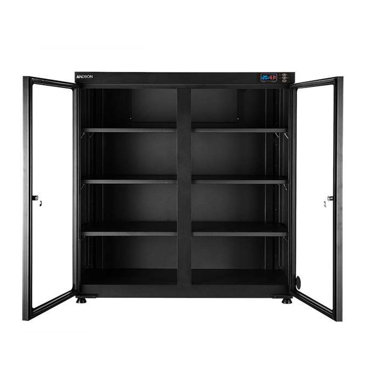 Andbon AD-250S Dry Cabinet Box Storage 250L Digital Display Automatic Humidity Controller Double Door for Camera Gear