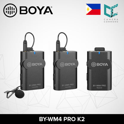 BOYA BY-WM4 Pro-K2 Digital Wireless Microphone Audio Equipment