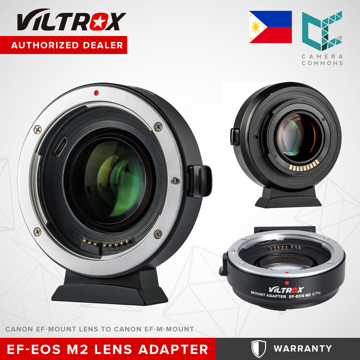 CLEARANCE Viltrox ADAPTER EF-EOS M2 for Camera Lens Connector Converter