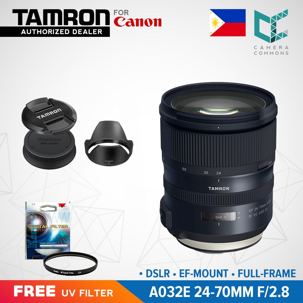 Tamron A032E SP 24-70mm f/2.8 Di VC USD G2 Lens for Canon DSLR EF Mount Full Frame