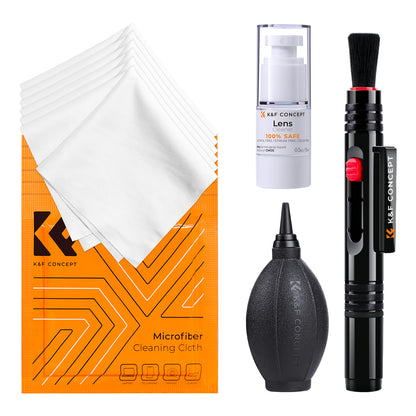 K&F Concept 1618 4-In-1 Cleaning Pen Cleaning Kit for DSLR Camera Lenses