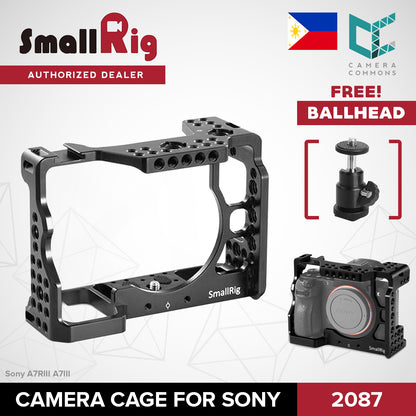 SmallRig Camera Cage for Sony A7RIII A7M3 A7III A73 2087