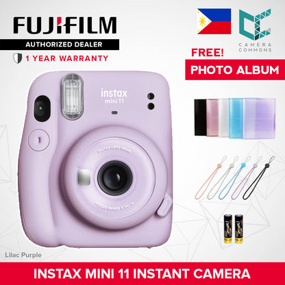 FUJIFILM Instax Mini 11 Mini 12 Instant Camera with AA Batteries OFFICIAL Fujifilm PH 1 Year Local Warranty