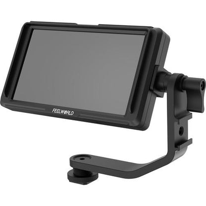 FEELWORLD F5 5.0 Full HD HDMI On-Camera Monitor with 4K Support and Tilt Arm for Videography