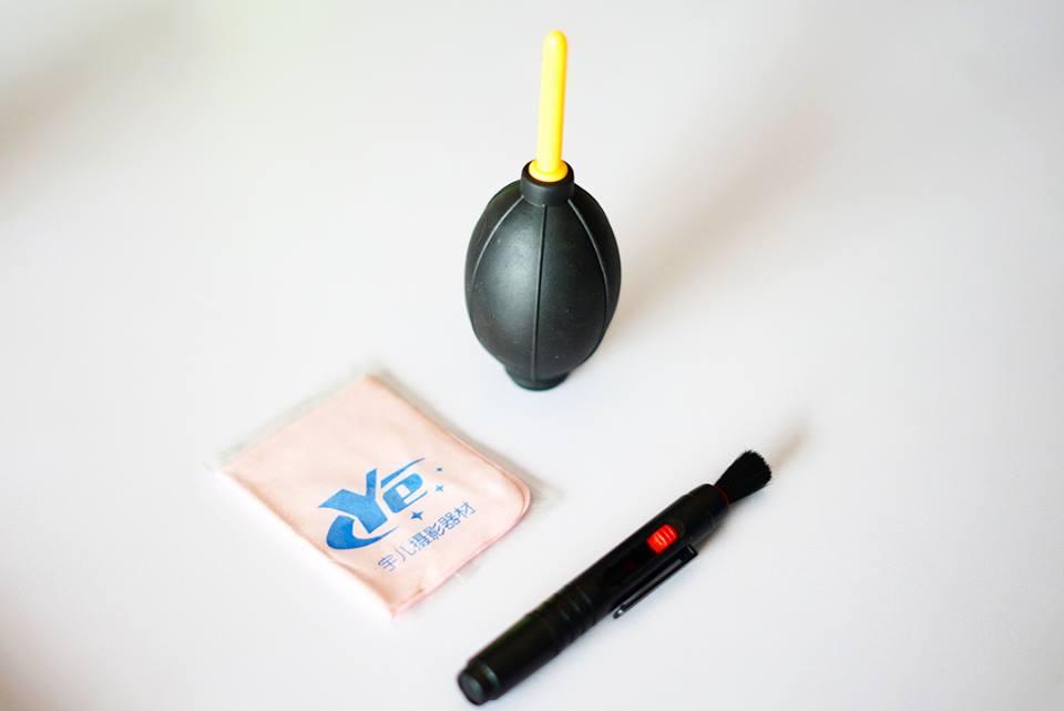 Camera Cleaning Kit Pen Blower Micro Fiber for Lenses Gears