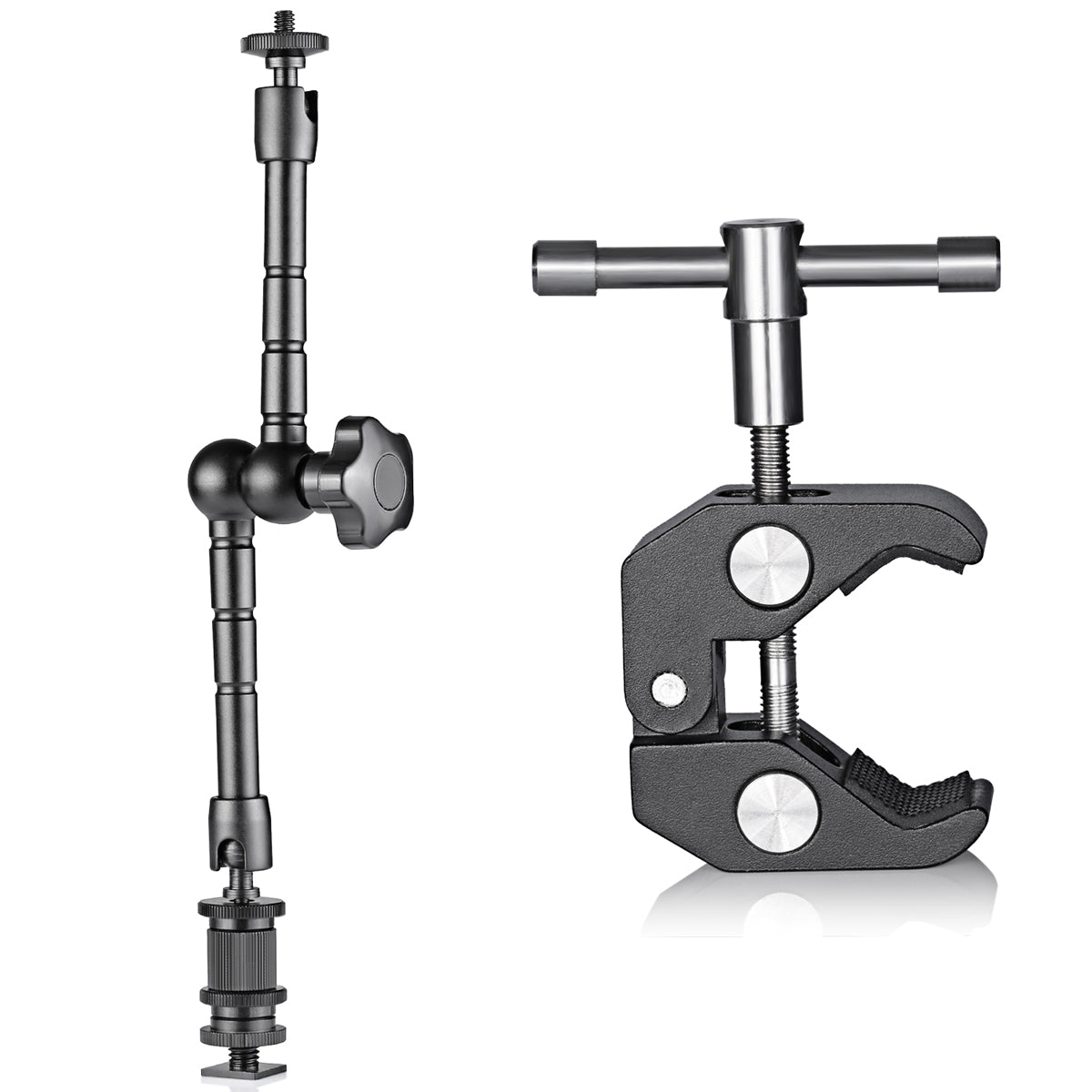 STUDIOMATE SM13 11 inch STUDIOARM with CRAB CLAMP Heavy Duty Aluminum Alloy | Photo STudio Accessories