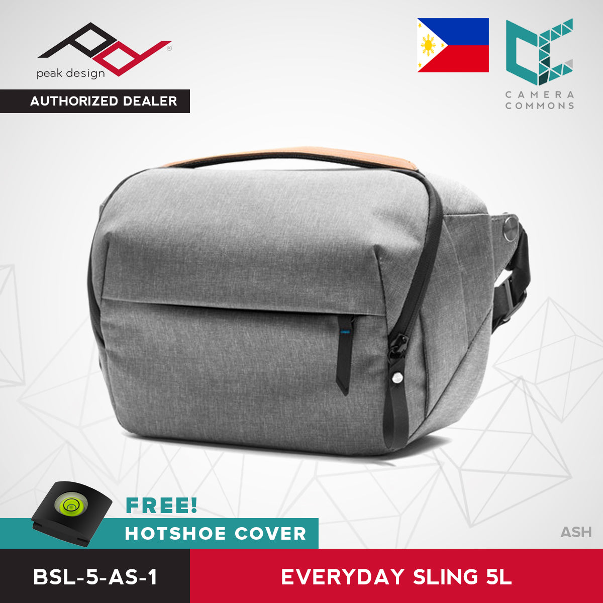 Peak Design Everyday Sling Bag 5L Ash Black Sage