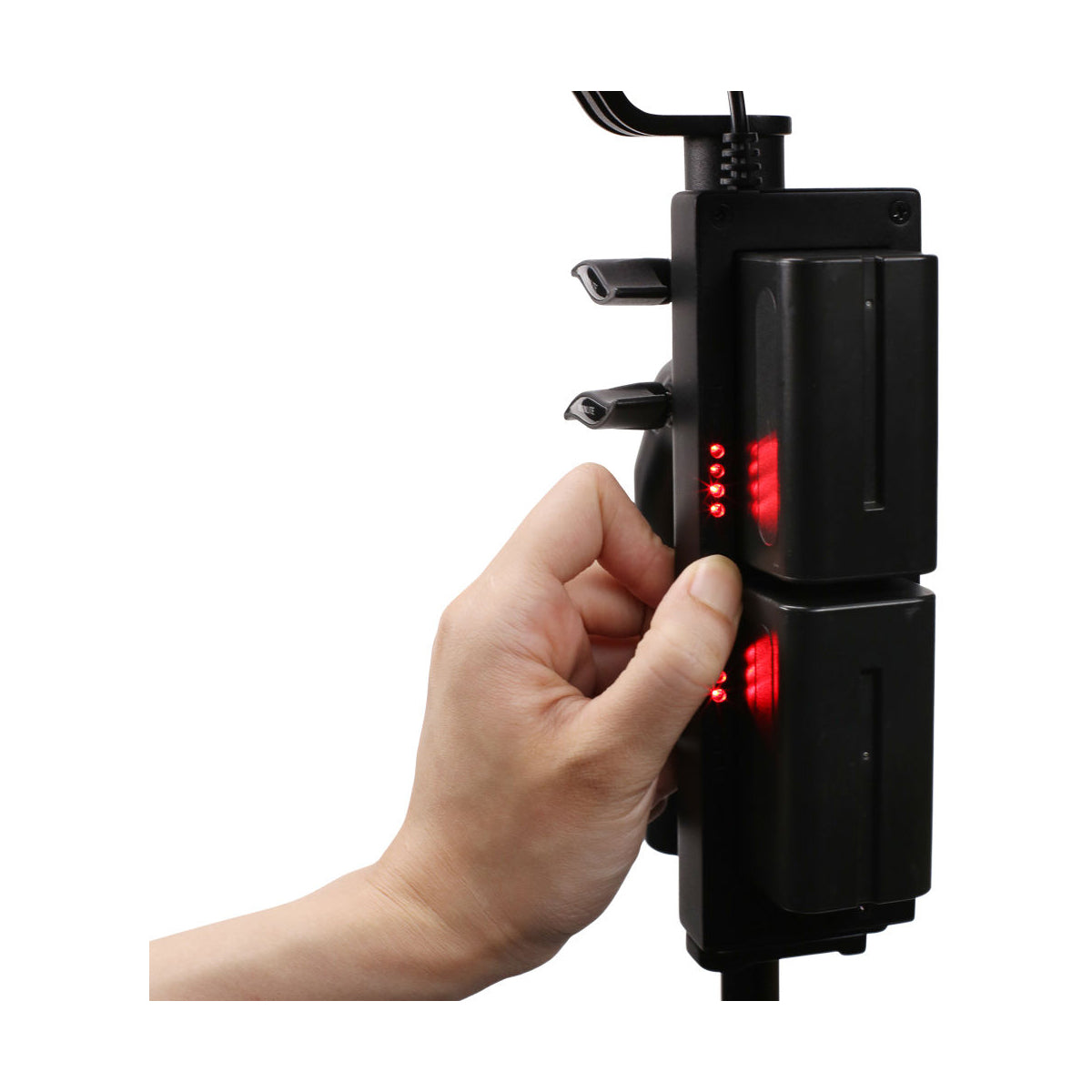 Nanlite Battery Grip Holder NP-F750 for Forza 60 Studio Light BH-FZ60