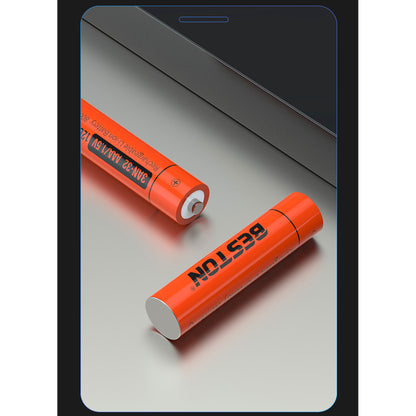 Beston 4pcs AAA 1.5V 1200mWh 3AN-32 Li-ion Rechargeable Batteries