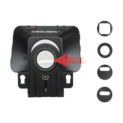 Desview T3 Teleprompter Desview T2 Broadcast Teleprompter 2021 New Model for Phone Tablet DSLR Cameras, More Flexible Phone Tablet Holder, Support Wide Angle Lens, Simple Smaller Portable Easy to Use