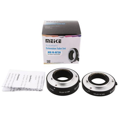 MEIKE MK-C-AF3A Metal Auto Focus AF Macro Extension Tube Set 10mm 16mm for Canon EOS or M Mount Camera