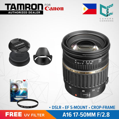 Tamron A16 SP 17-50mm f/2.8 Di II LD Aspherical [IF] Lens for Canon DSLR EF S Mount Crop Frame