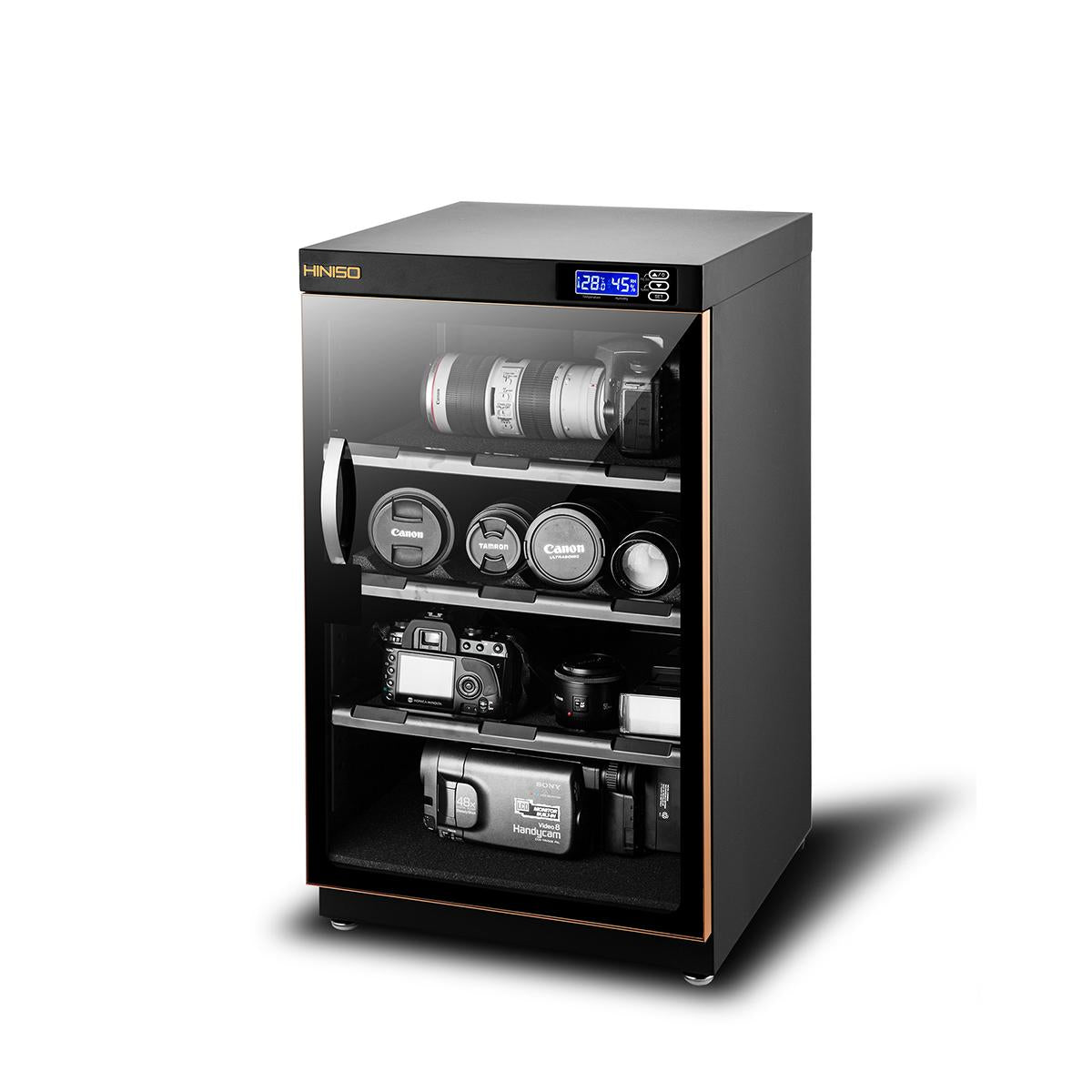 HINISO AD-90S 90L Electronic Digital Control Dry Box Cabinet Storage for Camera Gears