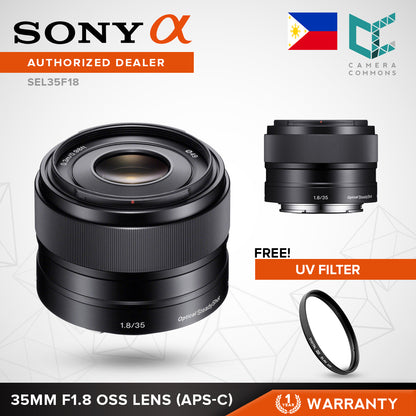 Sony Lens E 35mm f/1.8 OSS for APS-C-Format Cameras SEL35F18