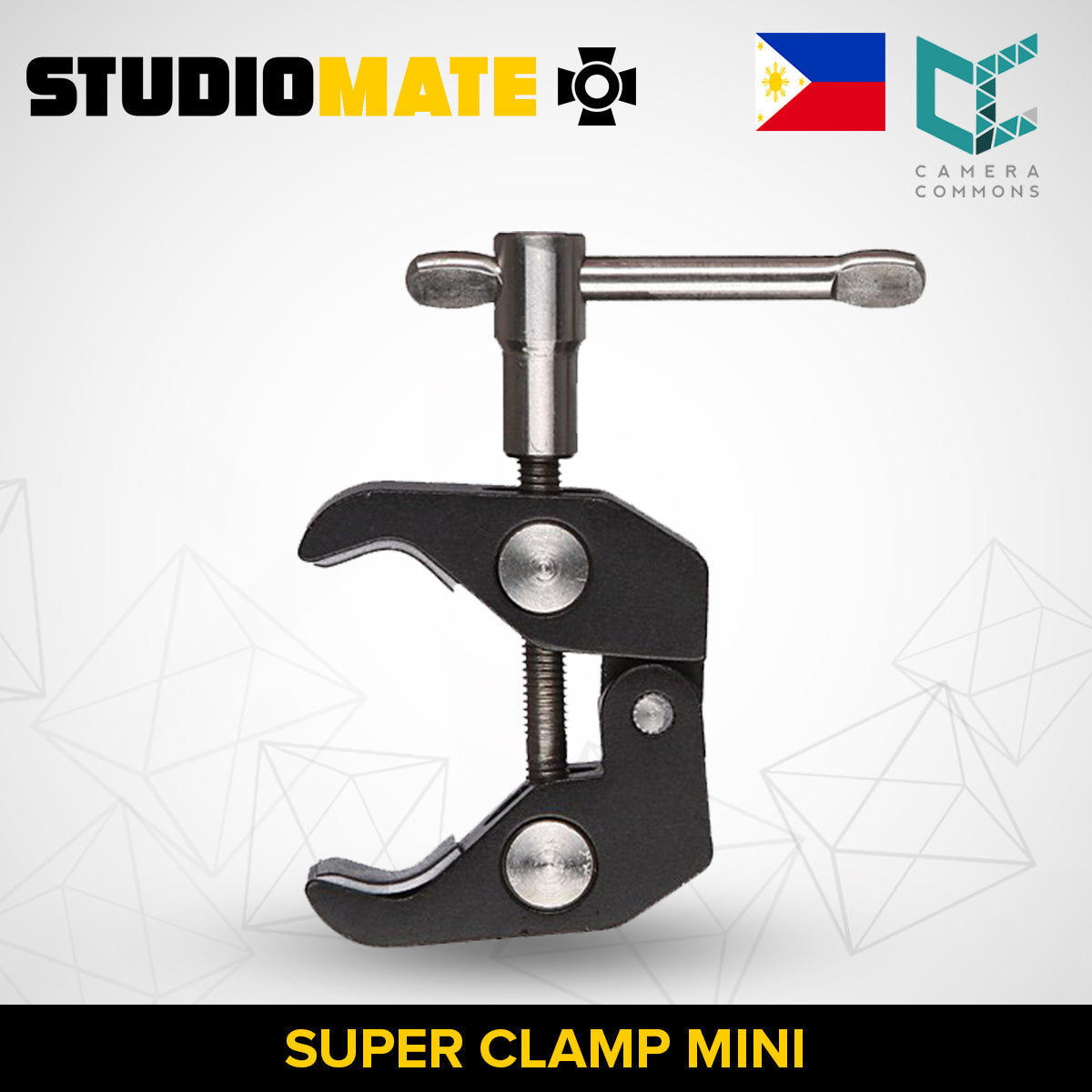 CLEARANCE STUDIOMATE Super Clamp Mini | Photography Studio Accessory Clip SM1