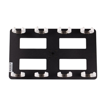 Nanlite Pavotube Quad Bank 4 T12 LED Tube Mount with Gooseneck and 5/8in Receiver HD-T12-4-BHG