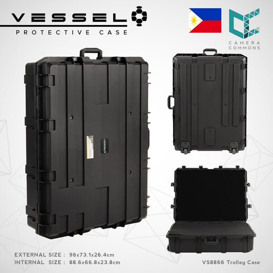VESSEL DEFENDER VS8866 Portable Large Hard Case for Photography Equipment Tactical Instruments Tool Box and other devices