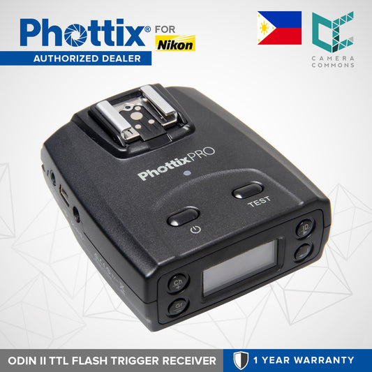 Phottix Odin II TTL Flash Trigger Receiver for Nikon PH89067