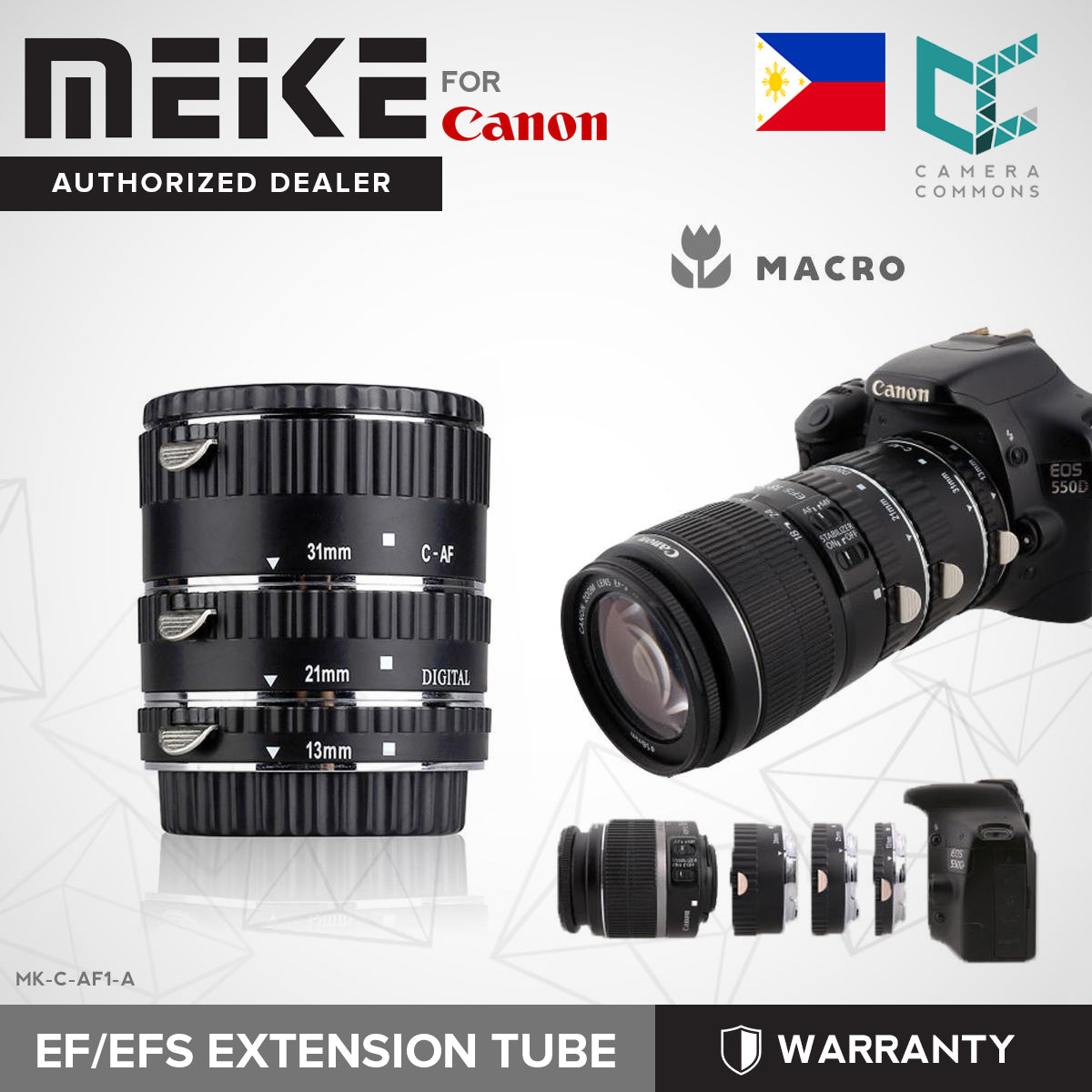 CLEARANCE Meike EXT TUBE MK-C-AF1-A