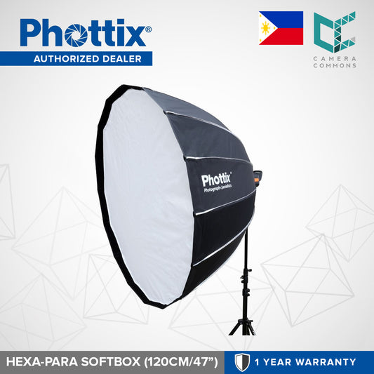 Phottix Hexa-Para Parabolic Softbox 120cm 47 Inches PH82480